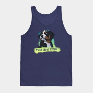 It's all about attitude dog lovers t-shirt Tank Top